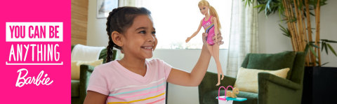 Barbie Dreamhouse Adventures Swim 'n Dive Doll, 11.5-inch in