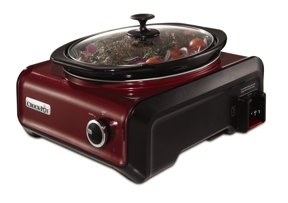 Crock-Pot SCCPMD3-GR Hook Up Connectable Slow Cooker 3.5-Quart