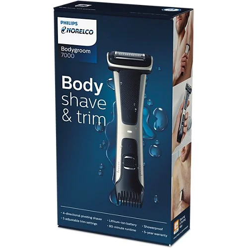 Philips Norelco Bodygroom Series 7000 Showerproof Body and Groin