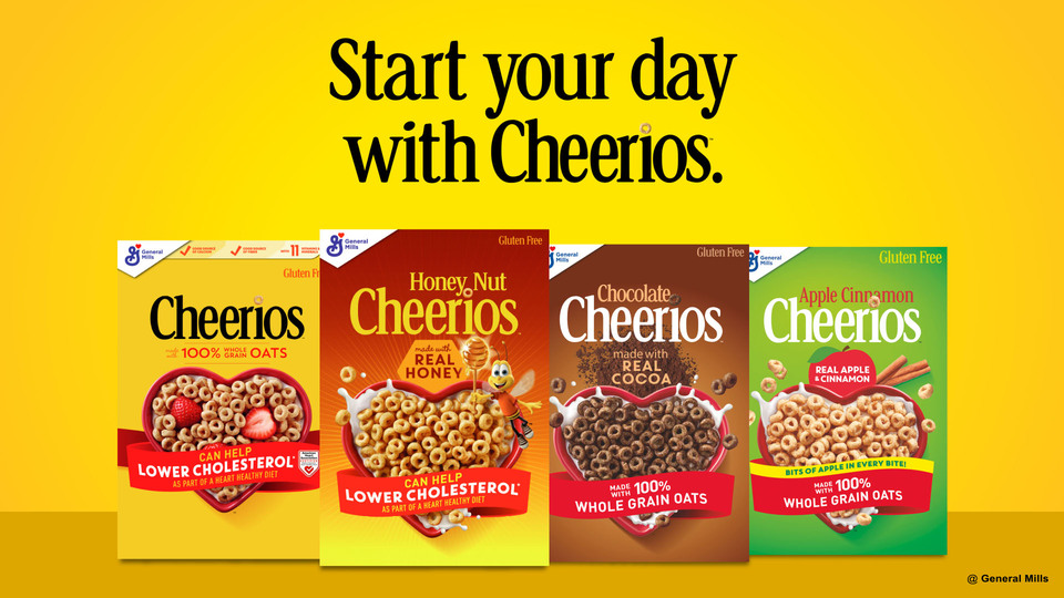 thumbnail video image 2 of Multi Grain Cheerios, Heart Healthy Breakfast Cereal, Large Size, 12 oz, 2 of 16