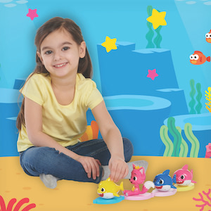 Pinkfong Surfer Daddy Shark Vehicle 