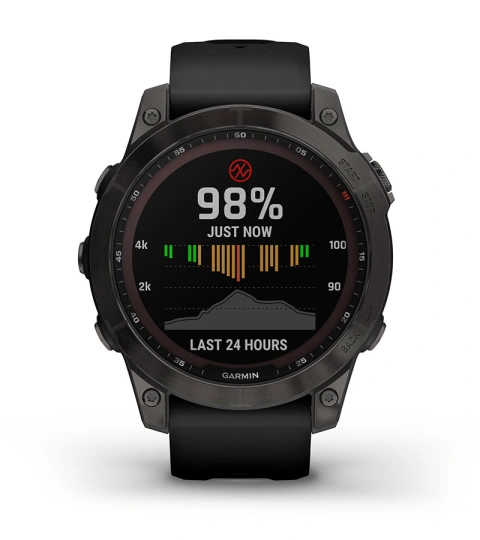 Garmin fenix 7 Sapphire Solar 47mm Rugged GPS Smartwatch with