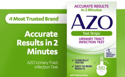 AZO UTI Test Strips  Order Urinary Tract Infection Test Strips - AZO
