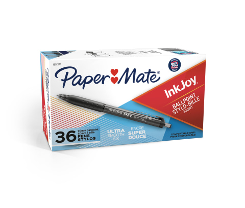 Paper Mate Inkjoy Gel Pen Lime, Medium, Bulk Pack Of 24