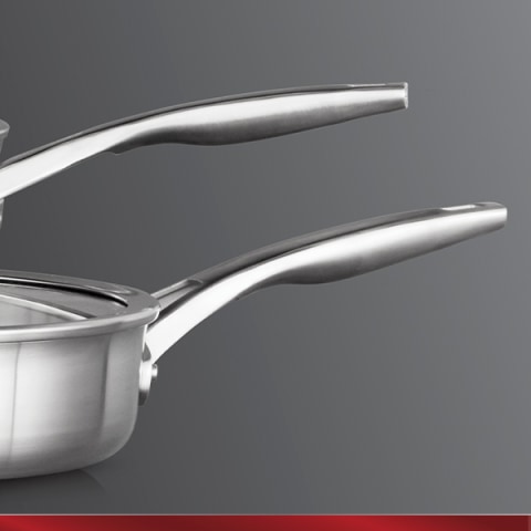 Ninja EverClad™ Commercial-Grade Stainless Steel Cookware 12-Inch Fry Pan  Stainless Steel - Ninja
