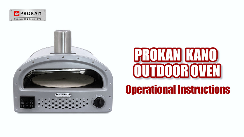 kano Prokan Kano 16 Inches 4-In-1 Outdoor Oven W/ Digital Temp Control