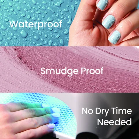 Waterproof, smudge proof, &amp; no dry time needed