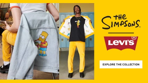Levi's x The Simpsons™ Unisex Unlined Trucker Jacket - Macy's