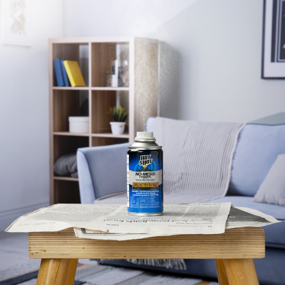 Hot Shot NoMess! Fogger, 1.2 Oz, 3 Count, With Odor Neutralizer