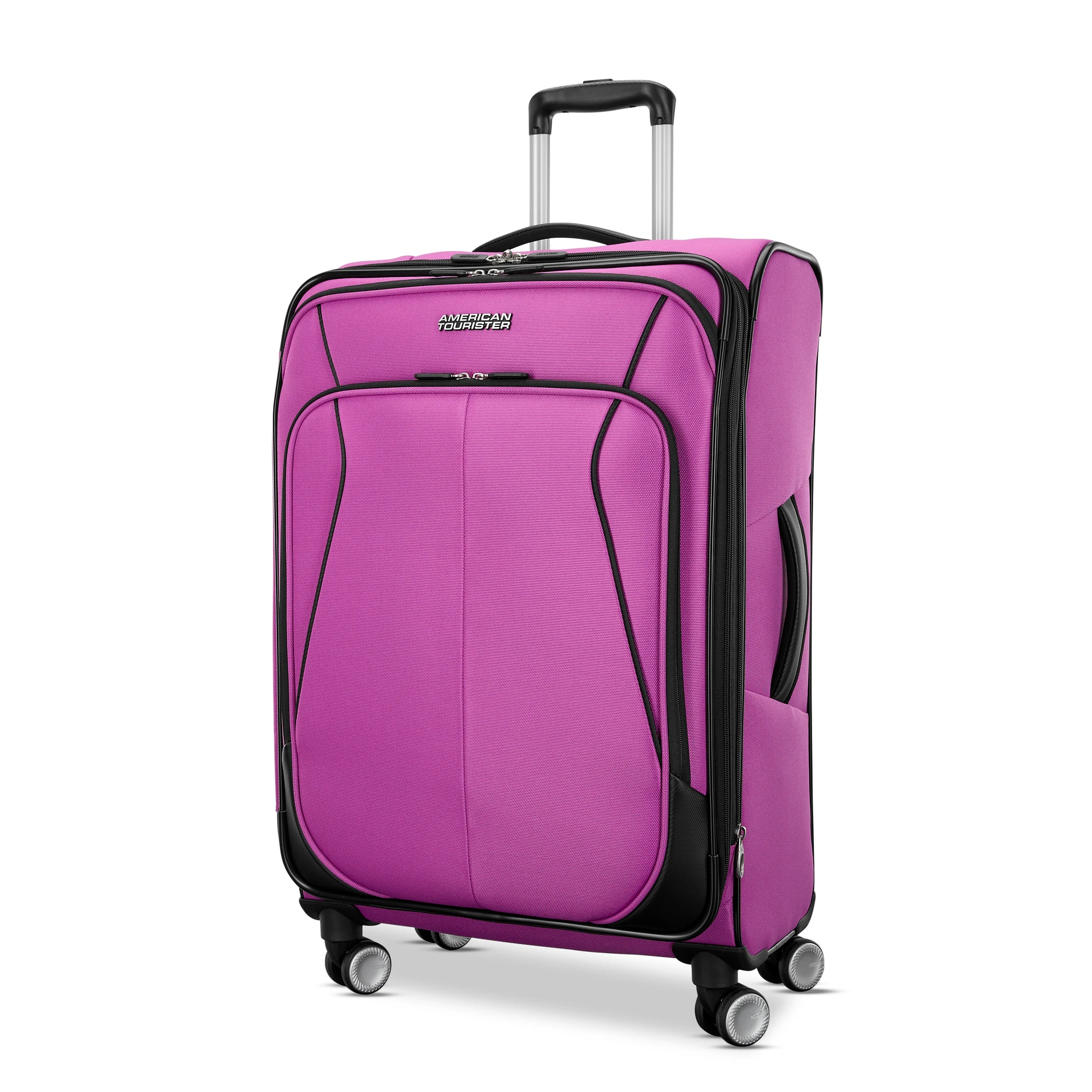 porto AirPlie DELUXE ピンク American Tourister 4 Kix 3.0 20 Inch Softside Expandable Carry-On