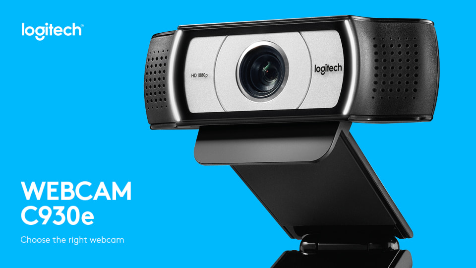 Logitech C930e Webcam, 1080p, Black - Walmart.com