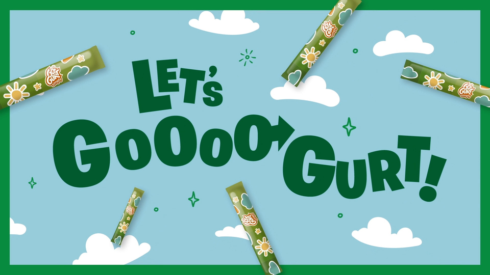 thumbnail video image 2 of Simply Go-GURT Kids Low Fat Yogurt Variety Pack, Gluten Free, 2 oz Yogurt Tubes (16 Count), 2 of 16