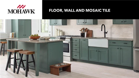 Mohawk® Riveredge Flint 3 x 12 Ceramic Bullnose Trim