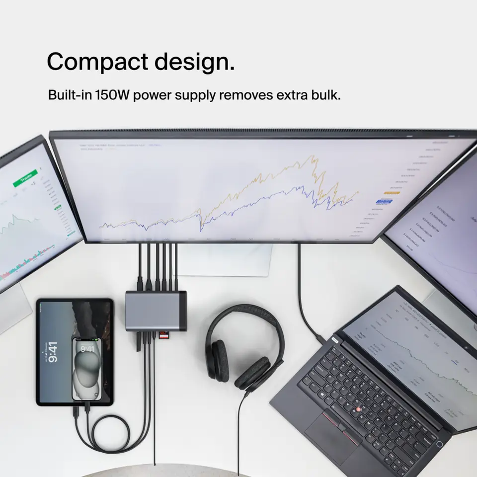 Belkin Connect USB-C 11-in-1 Pro GaN Dock 150W - Micro Center