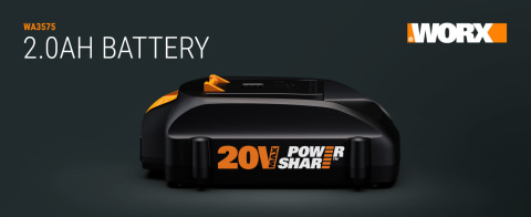 Batería de 20V 2,0 Ah Worx, PowerShare