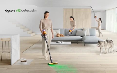 Dyson V12 Detect Stick Vacuum with Laser Slim Fluffy™ | Abt