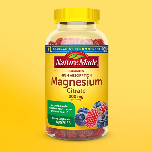 Natures Made Magnesium Gummies 200mg - 60 Count - tomthumb