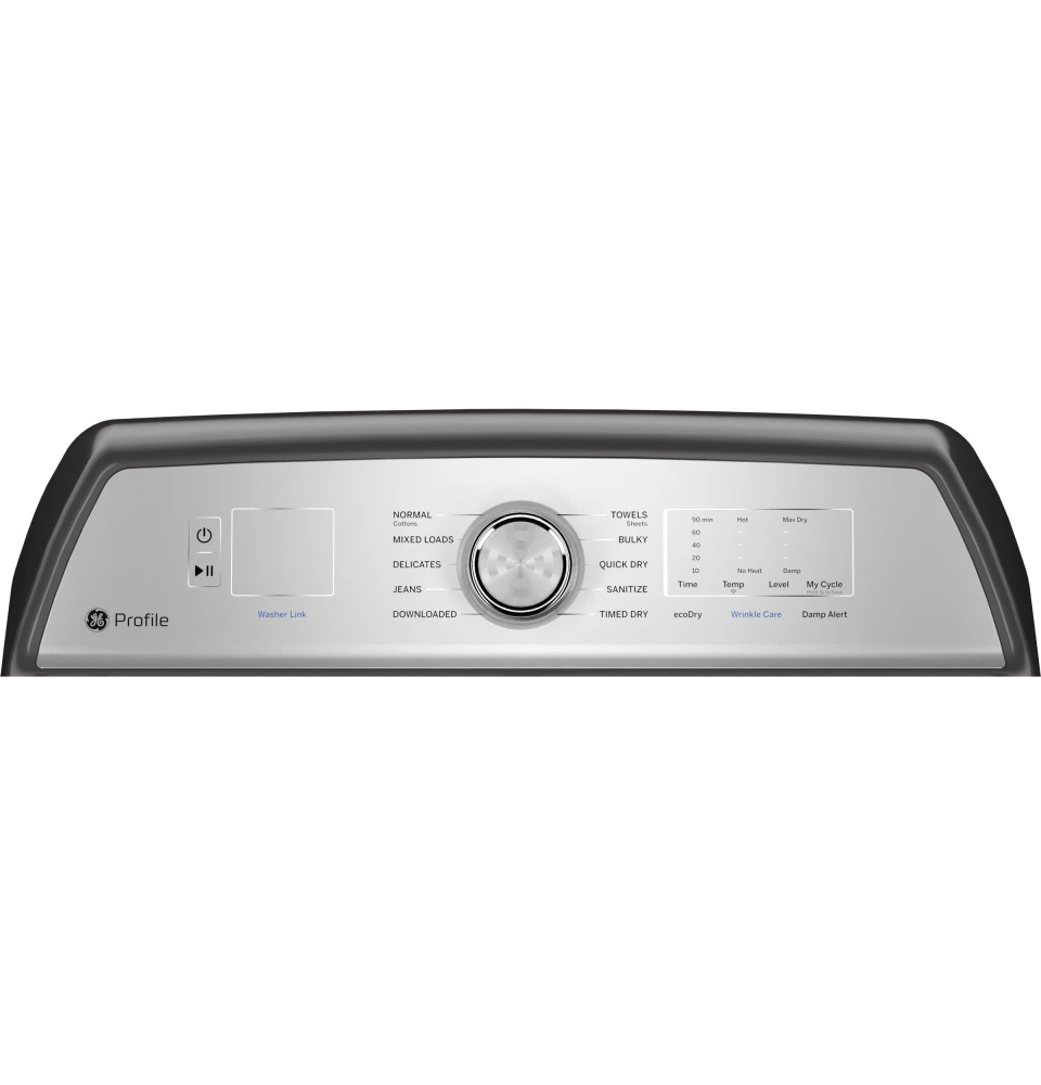GE Profile™ 7.4 Cu. Ft. Diamond Gray Front Load Electric