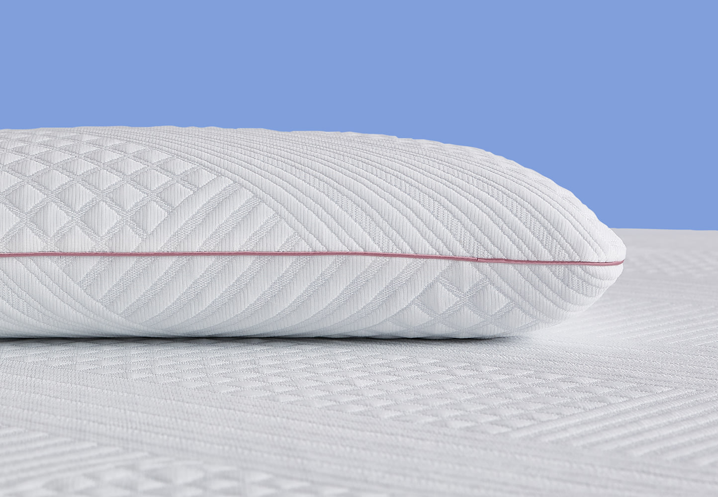 reversible support pillow with gel memory foam – nue by novaform