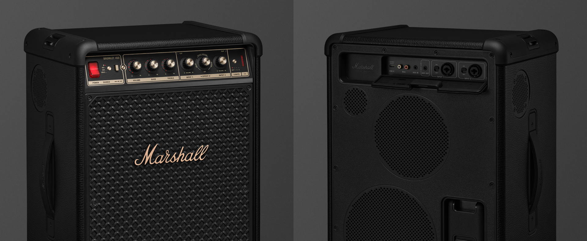 Marshall Bromley 450 Portable Wireless Party Speaker with