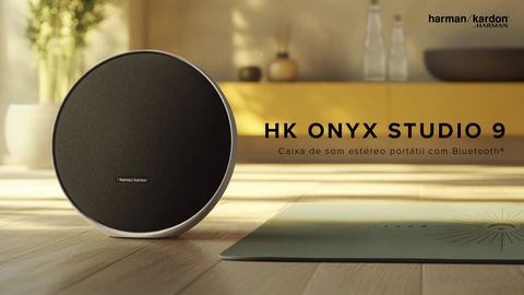 Caixa de Som Harman Kardon Portátil Onyx Studio 9 50W Preta - Info