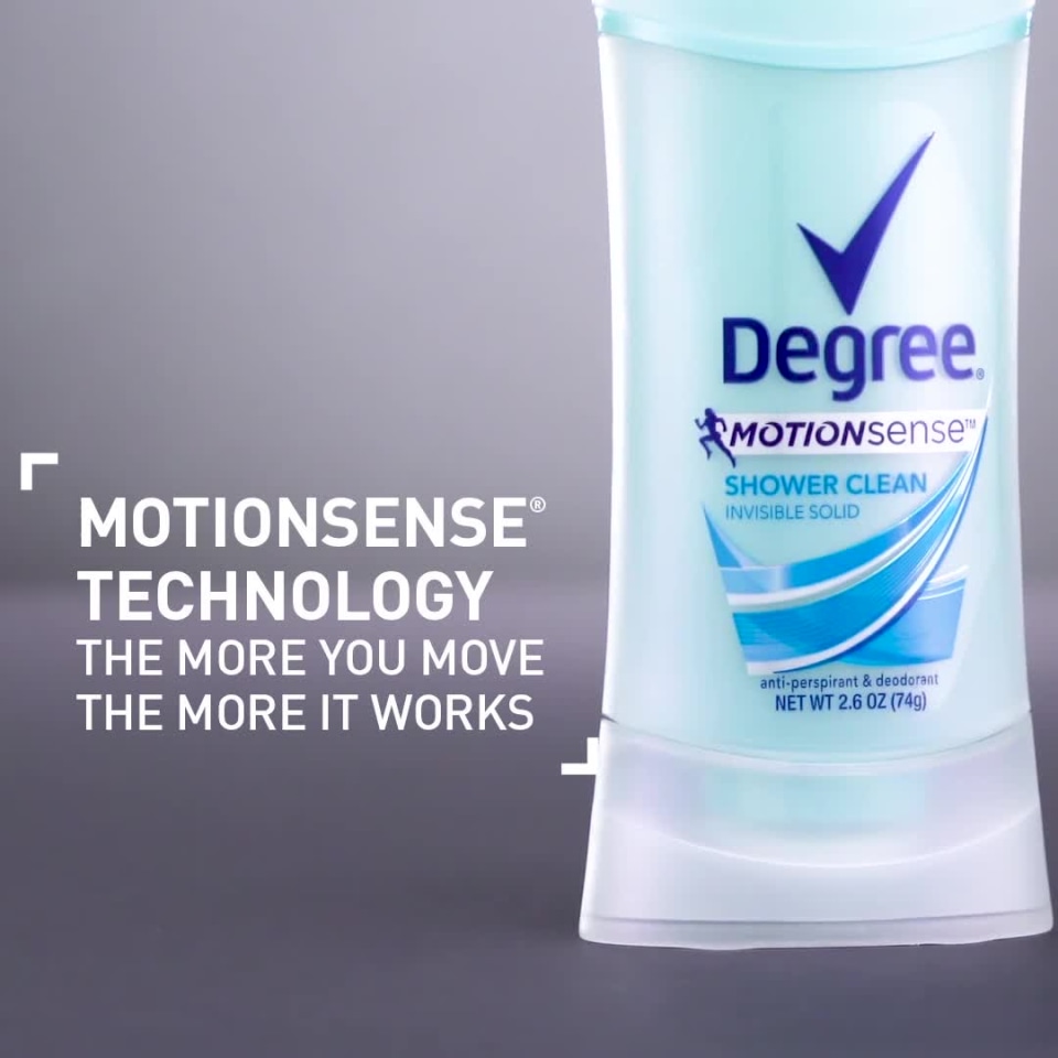 Degree Advanced Antiperspirant Deodorant 72Hour Sweat & Odor Protection Shower Clean