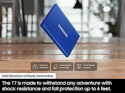 Samsung T7 4TB Portable SSD - Thumbnail 2
