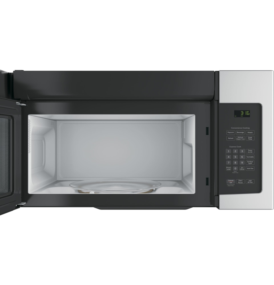 GE® 1.6 Cu. Ft. Stainless Steel Over The Range Microwave, Wiley's Interior  Furnishings & Design