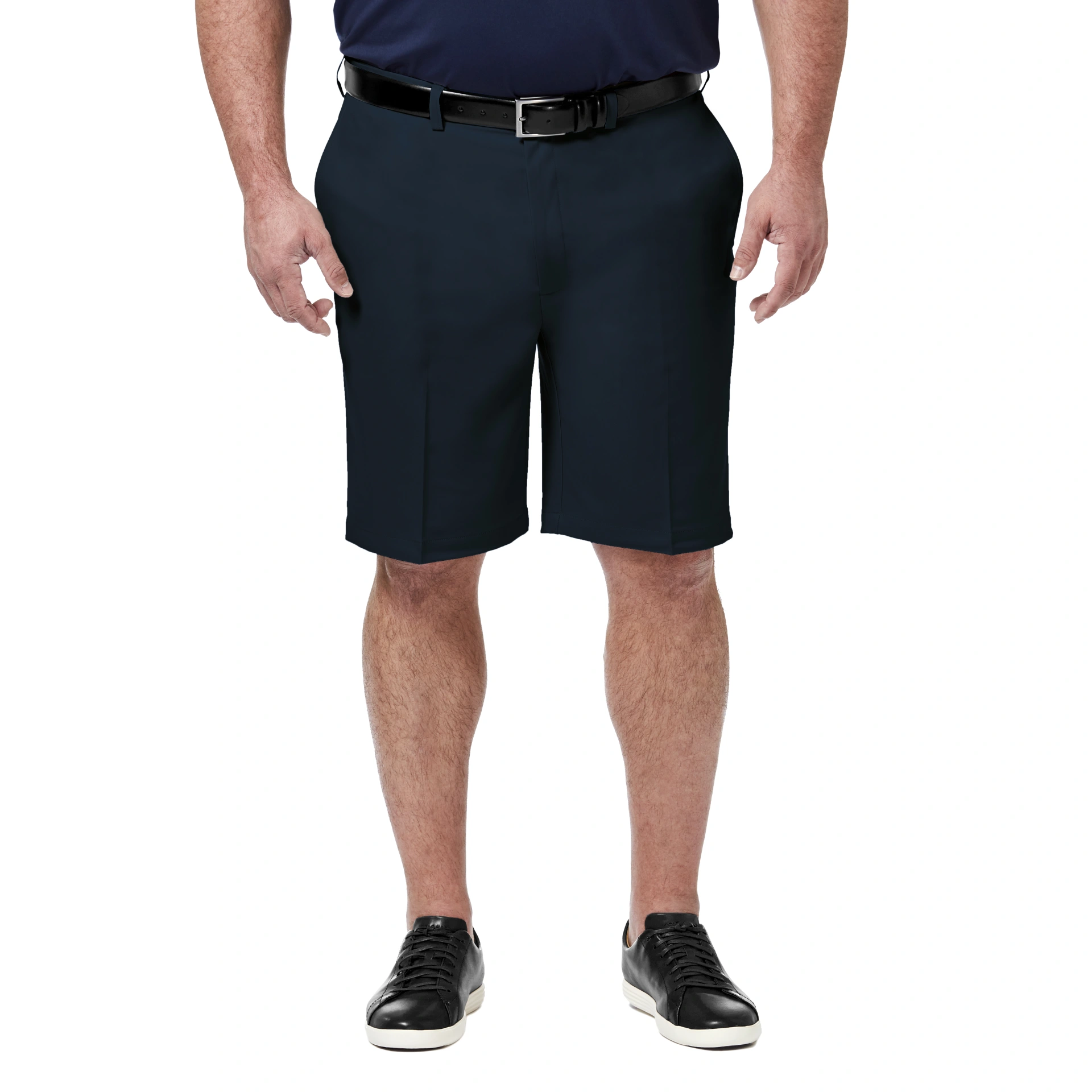 Haggar Cool 18 Pro Expandable Waist Mens 10 1/2