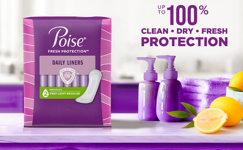 Poise Long Length Very Light Daily Liners 44 Liners, Feminine Care