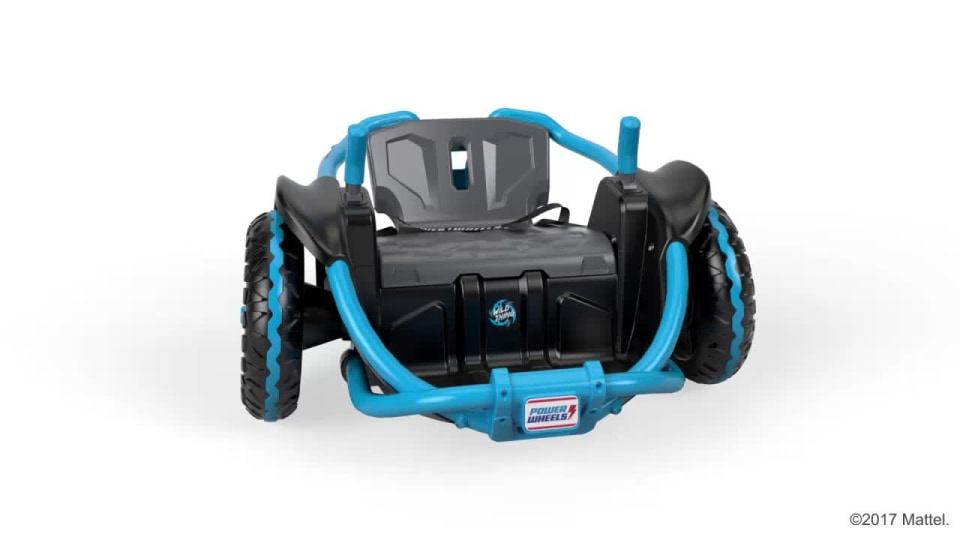 Power Wheels Wild Thing 360 Spinning RideOn Vehicle, Blue, 12V