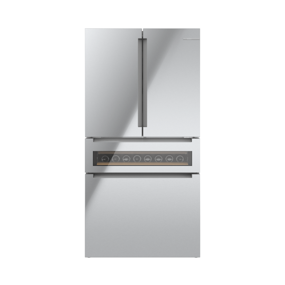 Bosch Stainless Steel Counter Depth French Door Refrigerator with