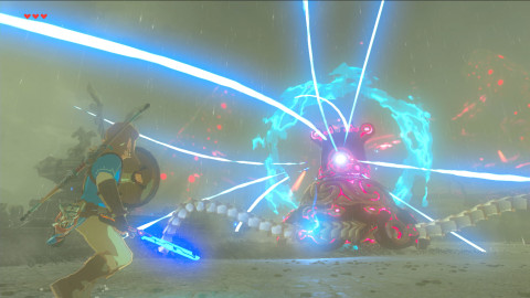 breath of the wild sound effects guardian lazer