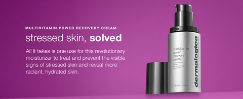 Dermalogica multivitamin moisturizer for radiant hydrated skin product display