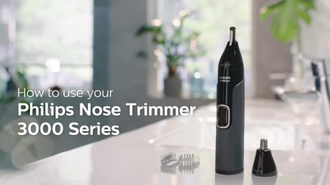 Philips Norelco Nose Trimmer 3000, for Nose, Ears Eyebrows, NT3600