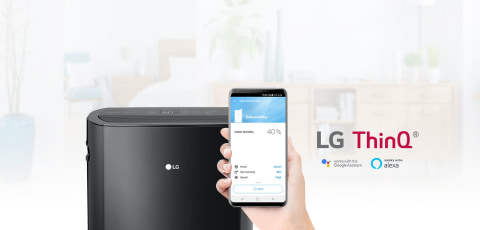 LG Energy Star PuriCare 55 Pint Portable Design Dehumidifier