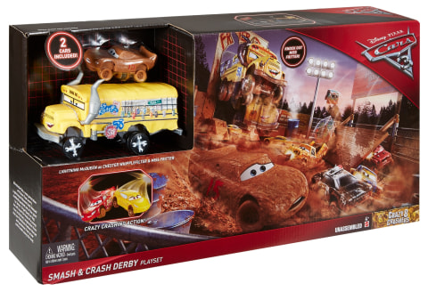 Cars Derby Crashers Vehicle Case - Entertainment Earth