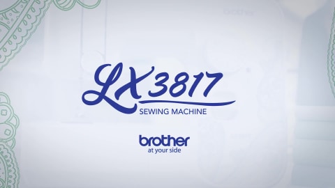 Brother Lx3817g 17-Stitch Portable Full-Size Sewing Machine, Grey