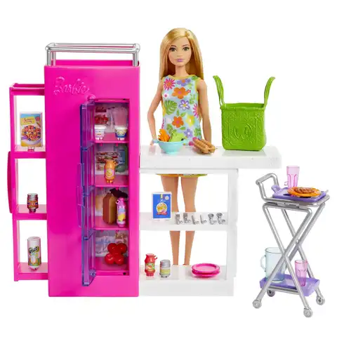 Barbie fast food playset online