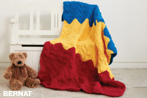 Bernat blanket yarn school bus yellow sale