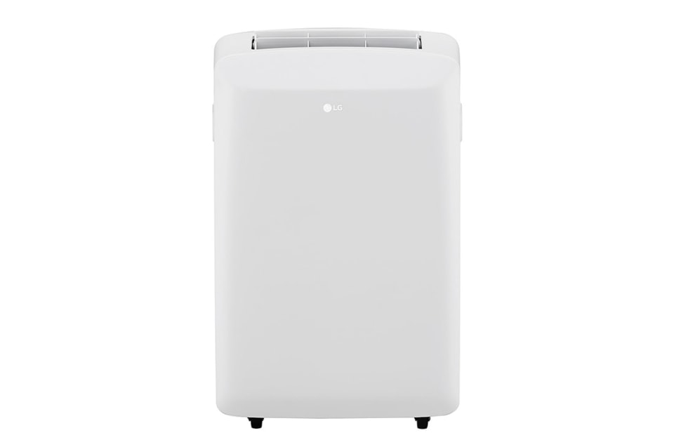 LG Electronics LP0821GSSM 8000-BTU DOE (115-Volt) White Vented Wi-Fi  enabled Portable Air Conditioner with Remote Cools 350-sq ft in the Portable  Air Conditioners department at