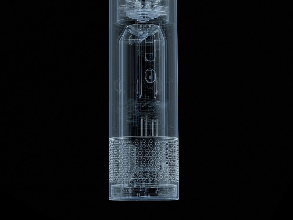 Dyson HushJet Mini Cool Fan w/ Accessories Stone / Blush 641014-01