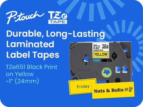 TZE651 | LabelMakersPrinters | By Brother