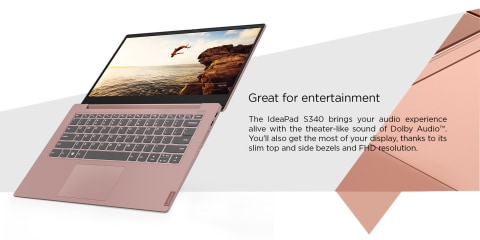 Lenovo Ideapad S340 14iwl 81n700u8us 14 Notebook 19 X 1080 Intel Pentium Gold 5405u Dual Core 2 Core 2 30 Ghz 4 Gb Ram 128 Gb Ssd Pink Sand Officesupply Com