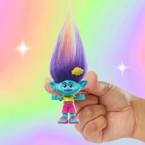 DreamWorks Trolls Band Together Branch Hair Pops Doll The