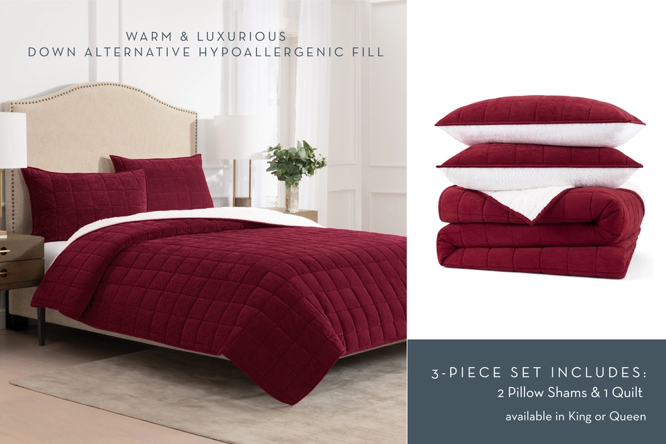 3-piece quilt set