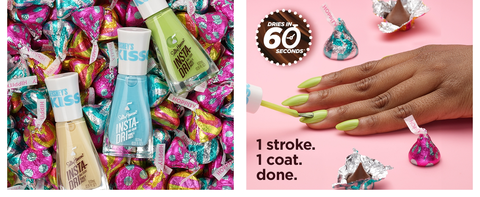 Sally Hansen Insta-Dri x Hershey's Kisses Nail Polish, Full of