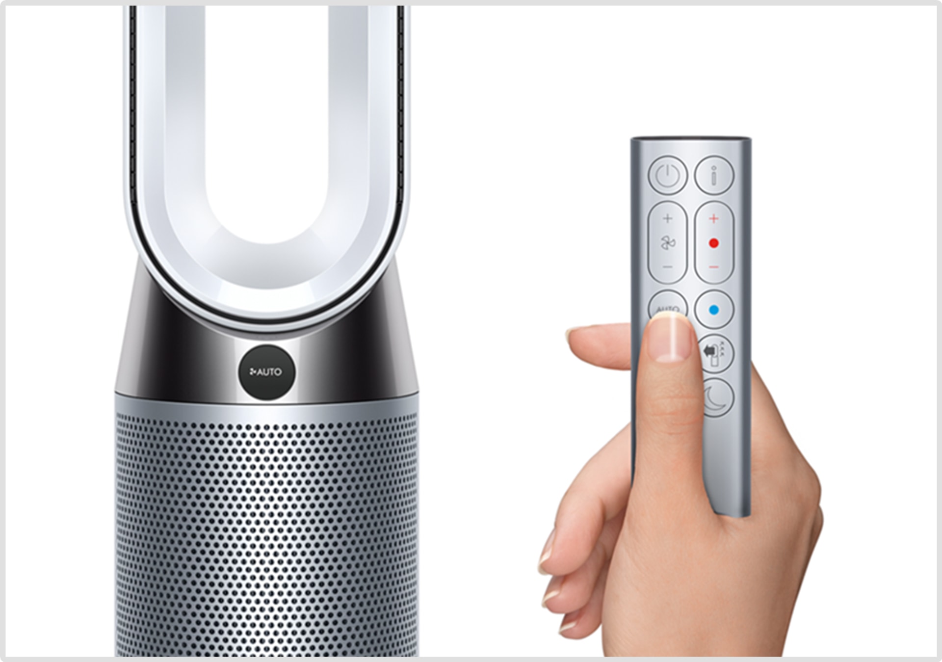 Dyson Pure Hot+Cool Purifying Heating Fan, HP4A Air Purifier