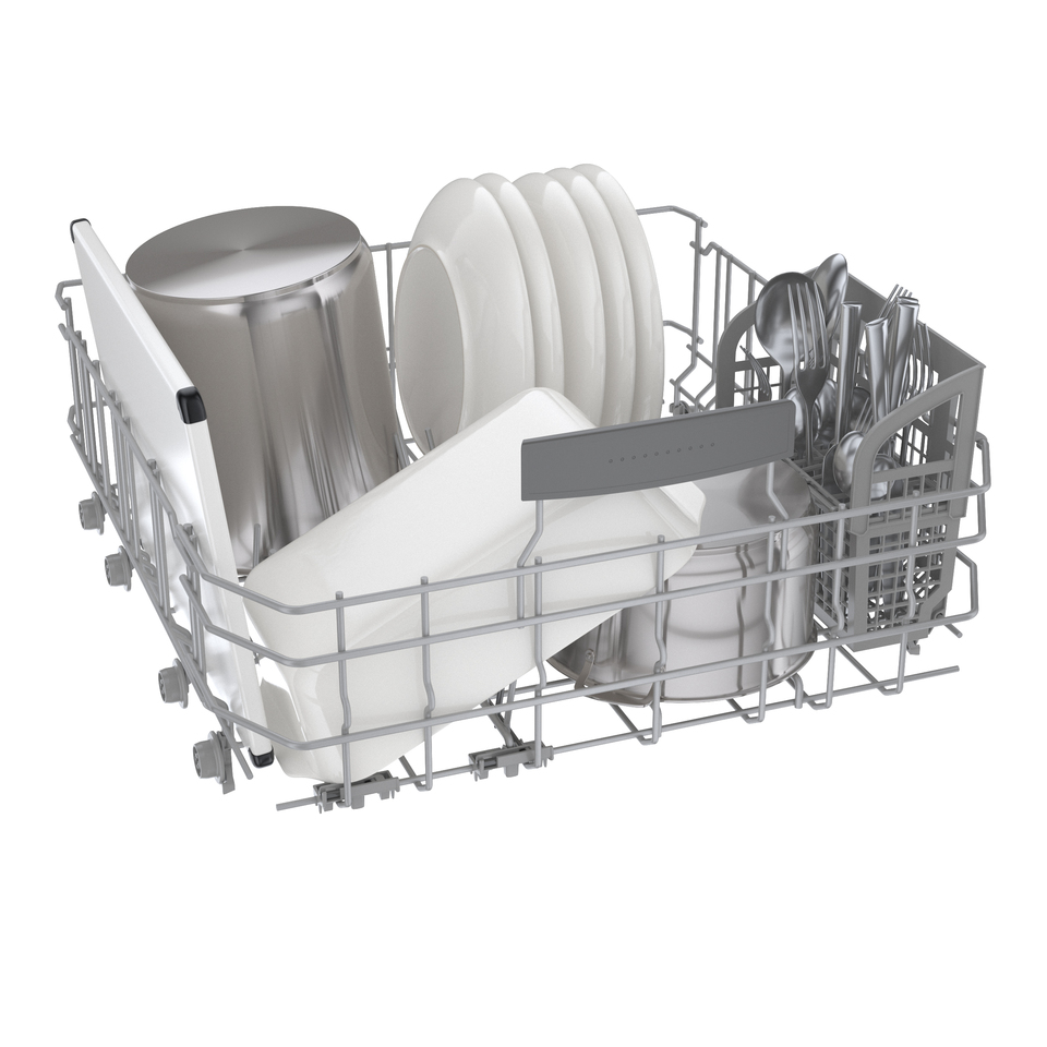 Lave-vaisselle compact Bosch de série 800 de 18 po à panneau