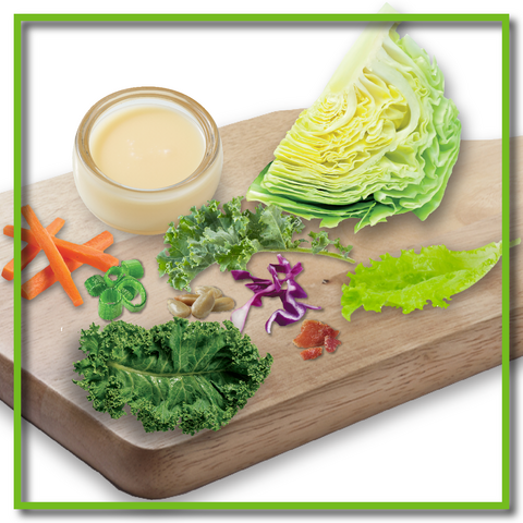 chopped salad box🥬🥒🥑🥕🫶 #saladbox #choppedsalad